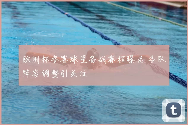 欧洲杯参赛球星备战赛程曝光 各队阵容调整引关注